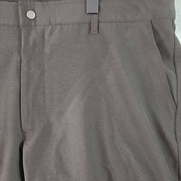 BYLT Shorts Men 3XL Blacl Kinetic Performance Golf Lightweight Zip Pocket - Picture 2 of 12